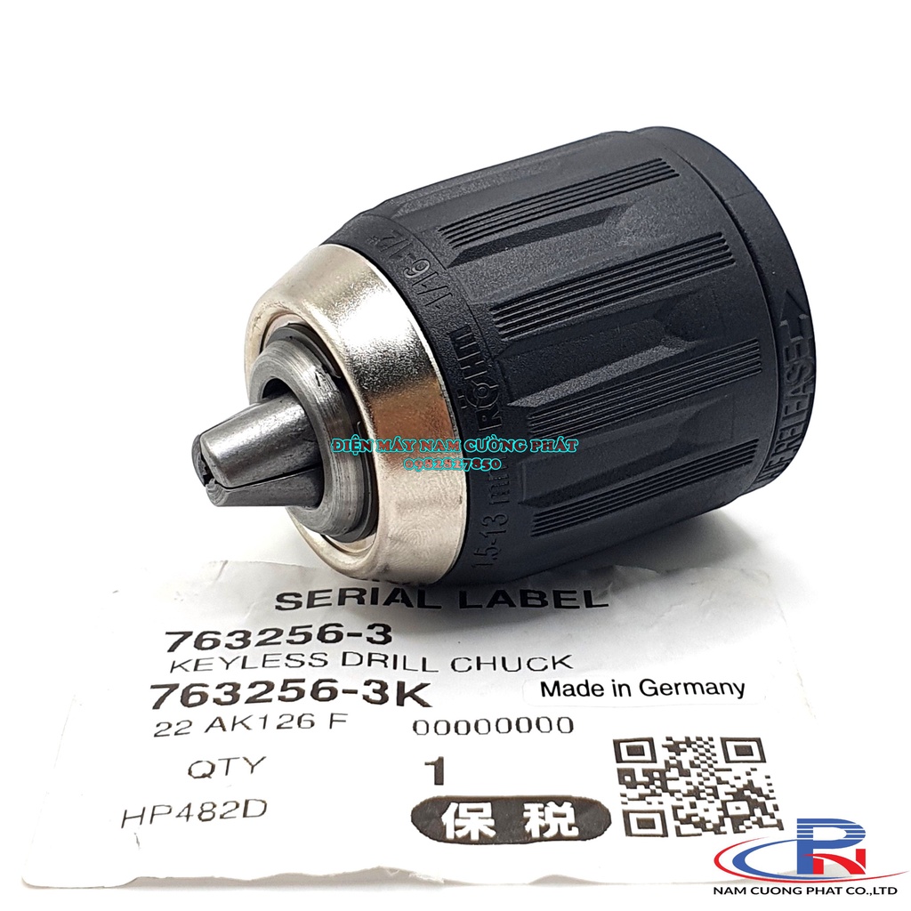 Đầu kẹp mũi khoan AutoLock 13mm Makita 763262-8