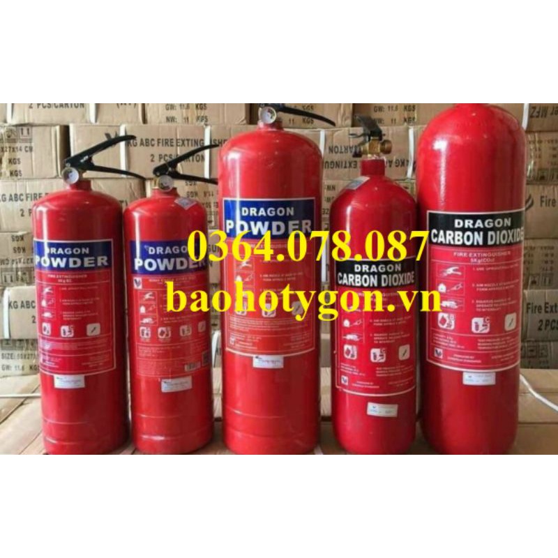 Bình VN 4kg ABC, Bình chữa cháy/ bình cứu hỏa DRAGON 4KG ABC