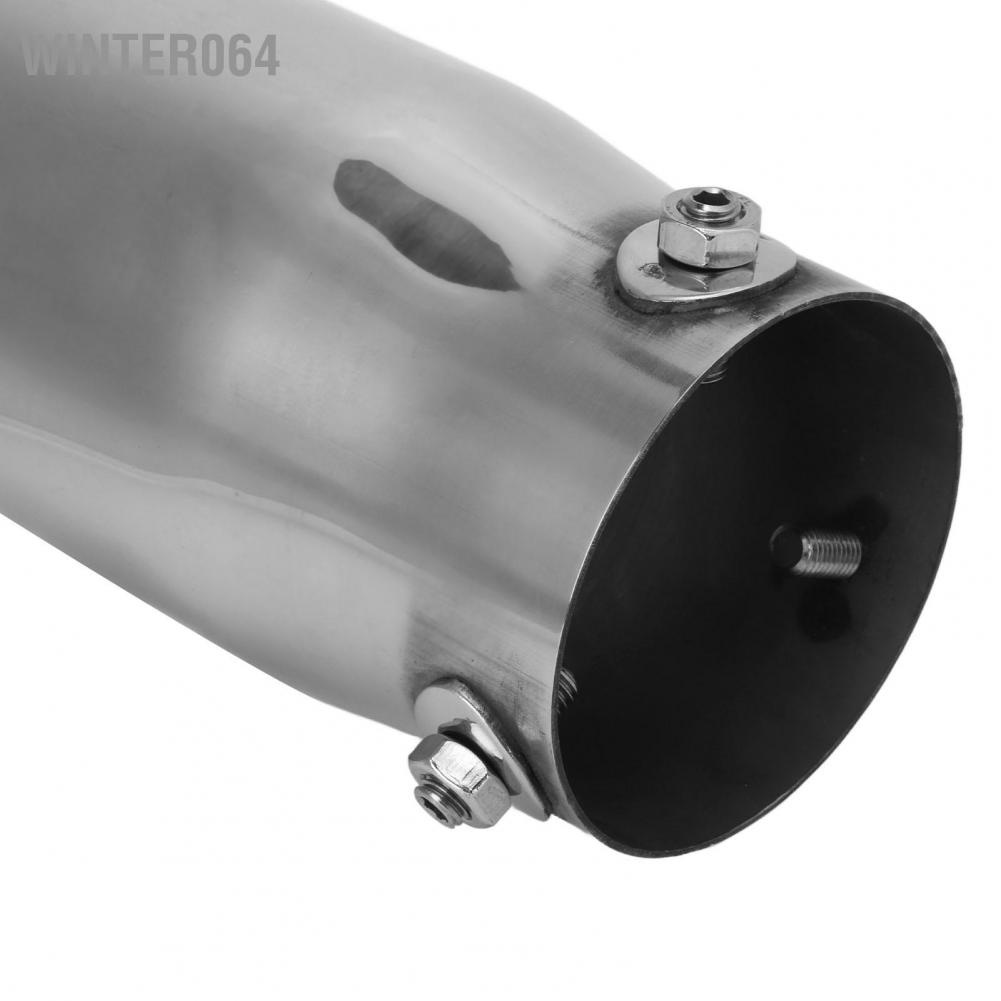 ống xả ô tô Bộ giảm âm xả đa năng Đầu thép không gỉ Đường kính trong 76mm / 2,99in Đường kính ngoài 89mm / 3,50in Winter064