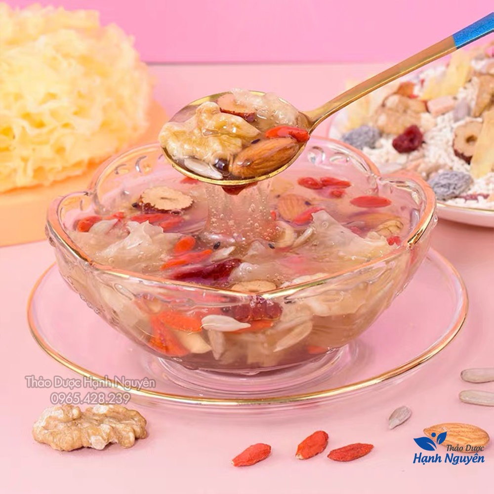 Bột củ sen nguyên chất 500g (Dưỡng nhan, tốt cho sức khỏe) - Thảo Dược Hạnh Nguyên