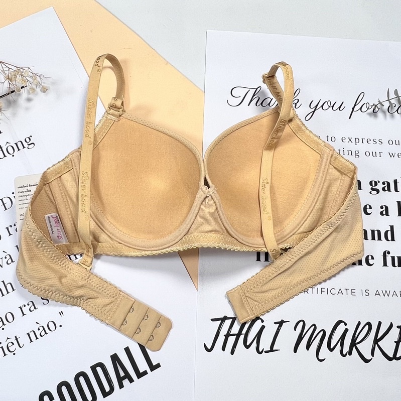 Áo lót Thông hơi Sisterhood 915 - Áo ngực Có gọng đệm vừa hàng xịn Thái Lan ,ThaimarketBra