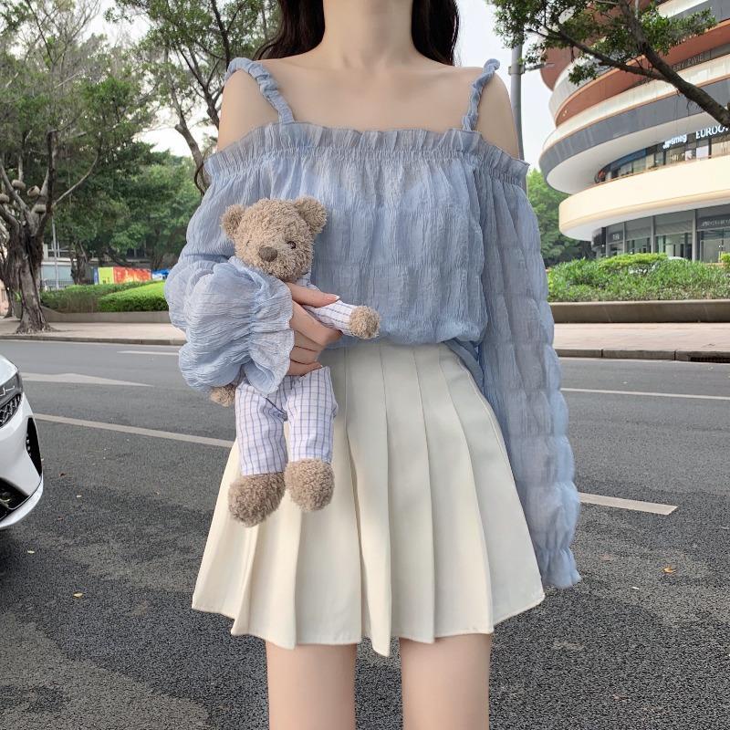 Áo Sơ Mi Dài Tay Thiết Kế Mới Thời Trang Dành Cho Nữ