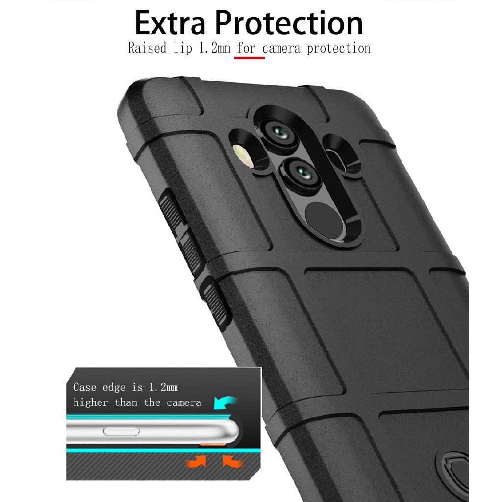 Ốp điện thoại silicone TPU mềm có túi khí chống sốc cho Huawei Mate 10 Pro / Mate10