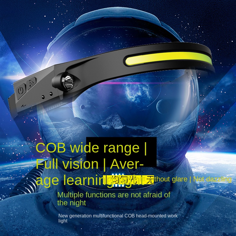 Đèn Pin LED Mini Đa Năng Cảm Ứng Sóng Mới Cho Hoạt Động Câu Cá Ngoài Trời