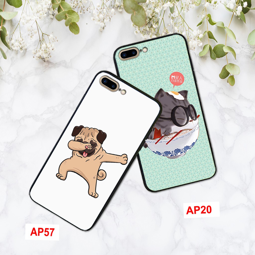 ỐP LƯNG IPHONE 7 PLUS/8 PLUS IN HÌNH CUTE-GIÁ RẺ