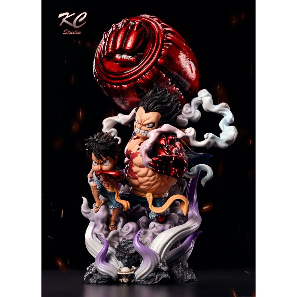 Mô hình One Piece Resin chính hãng - Luffy Gear 4 KC Studio