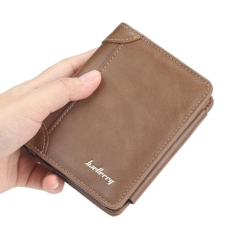 Ví nam da đẹp chất, kiểu dáng thời trang hàn quốc - B6