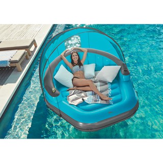 PHAO BƠI KHỔNG LỒ GIƯỜNG NẰM CÓ MÁI CHE SIÊU DẦY HÀNG XUẤT SANG ĐỨC