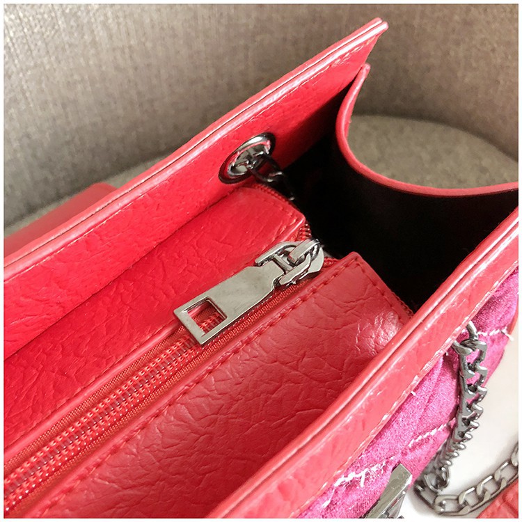 Túi đeo chéo nữ 3946 chất da pha nhung Bán lẻ giá sỉ