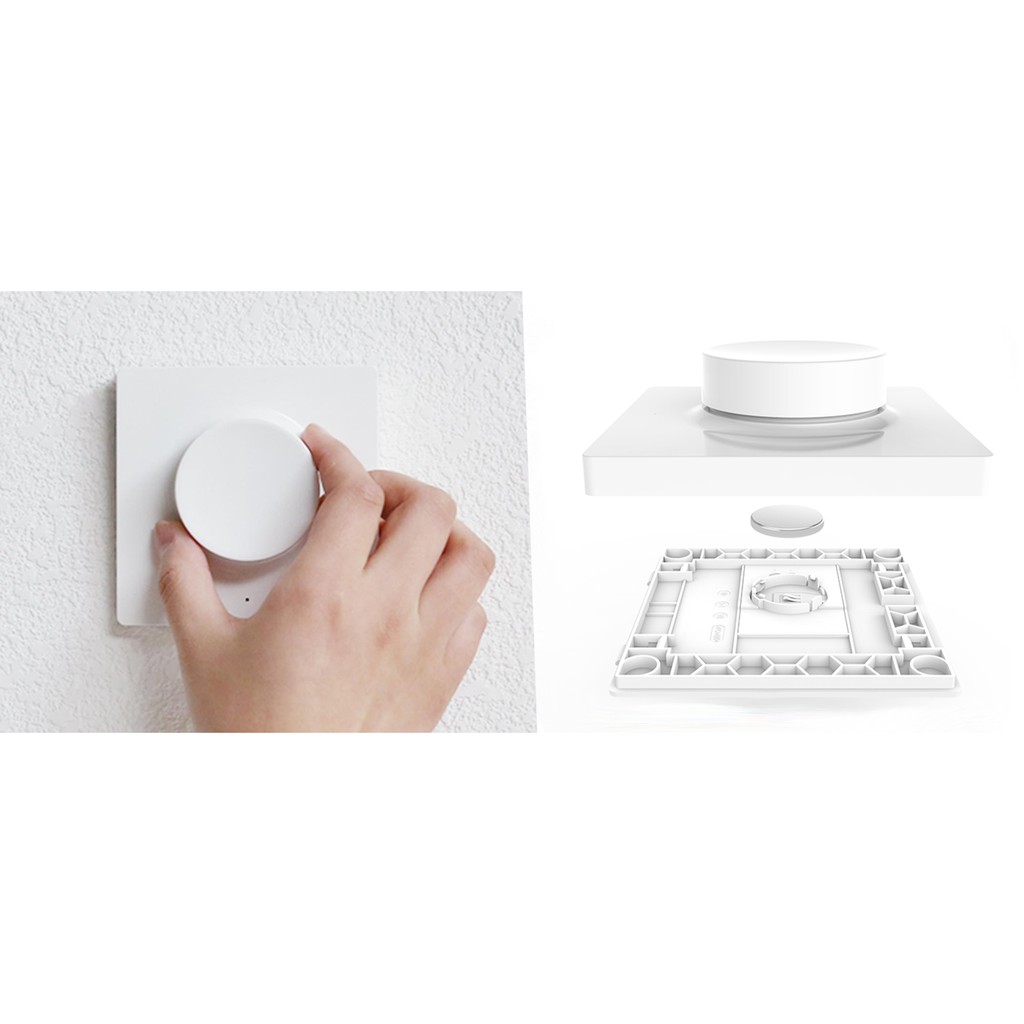 Công tắc thông minh Yeelight Smart Dimmer Switch - Công tắc điều khiển đèn trần Yeelight, Nhiều chức năng, Dễ thao tác