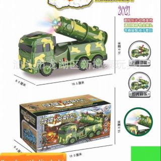 Xe quân sự tên lửa cho bé