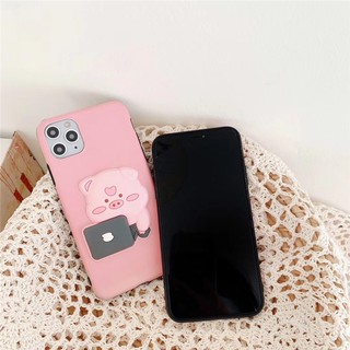 Ốp lưng iphone Lợn Hồng Nổi