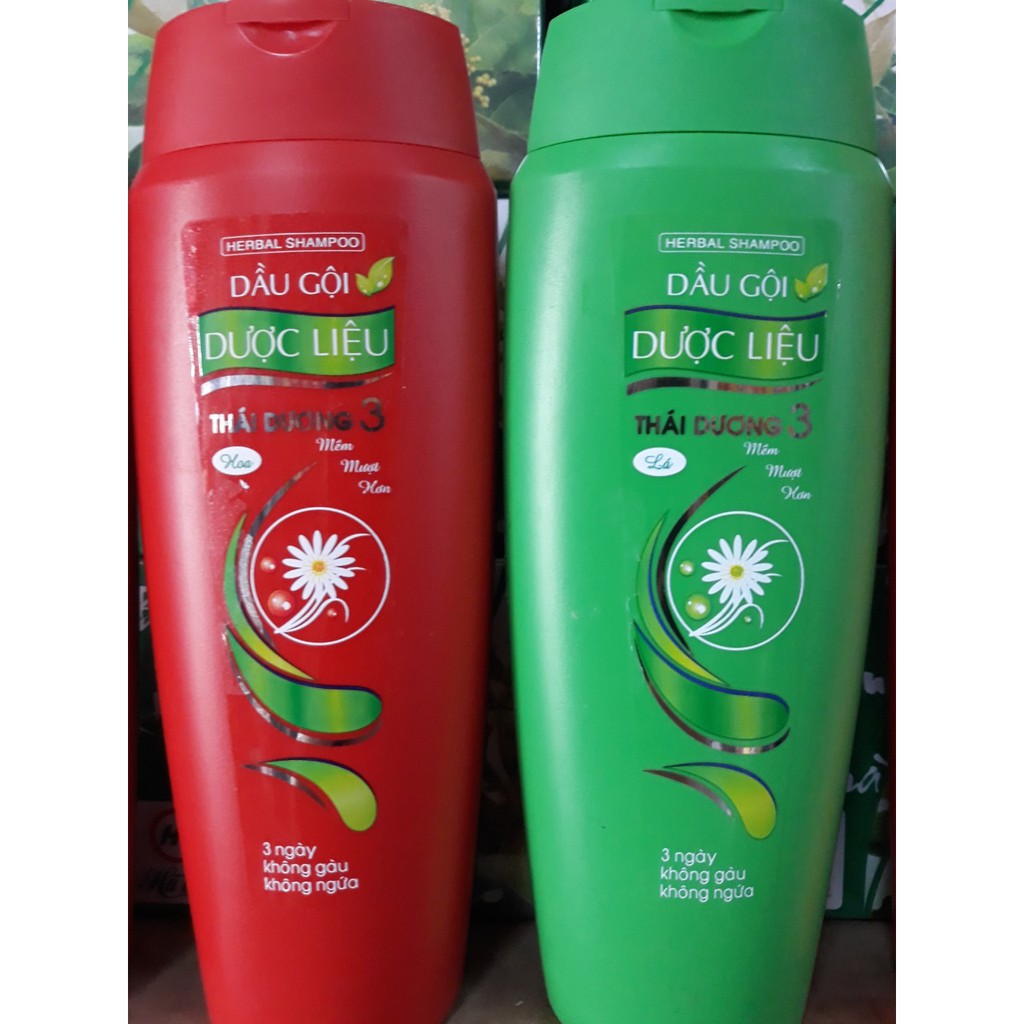 Dầu Gội Dược Liệu Thái Dương 3 Chai 200ml