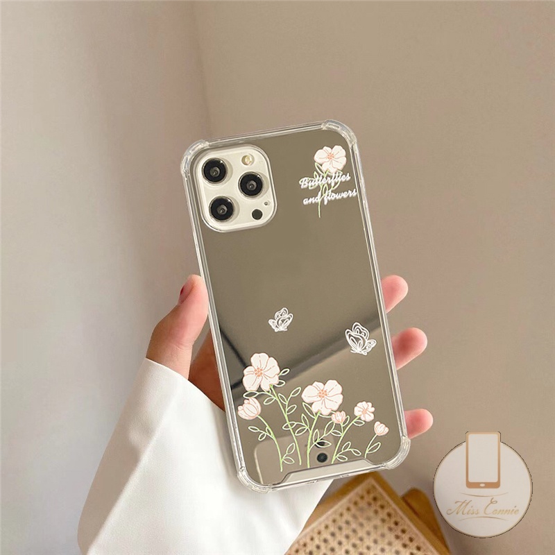 Ốp Điện Thoại Tpu Mềm Tráng Gương Chống Sốc Cho IPhone 7Plus 8Plus 13 12 11 Pro Max 7 8 XR X XS Max SE 2020 13Pro Max