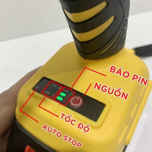 Máy Siết Bulong DEWALT 118V 2pin Không Chổi Than-Máy Vặn ốc-Bắt Vít-Khoan Búa