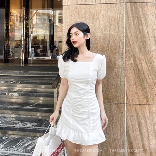 ĐẦM ÔM ĐUÔI CÁ ZAREEN DAB05 TRẮNG
