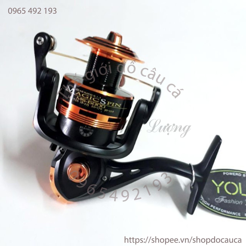 Máy câu 10 bạc đạn yolo magic spin 6000. ( rẻ vô địch )