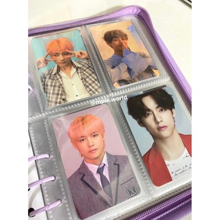 Sheet A5 1 MẶT đựng card nhiều loại (6 lỗ)