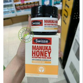 Mặt nạ thải độc Swisse MANUKA HONEY DETOXIFYING FACIAL MASK 70g