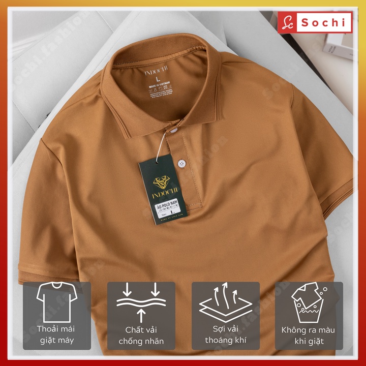 Áo phông polo nam, [Tặng quần Boxer 45k] áo thun nam polo cổ bẻ cao cấp Basic chính hãng PL68