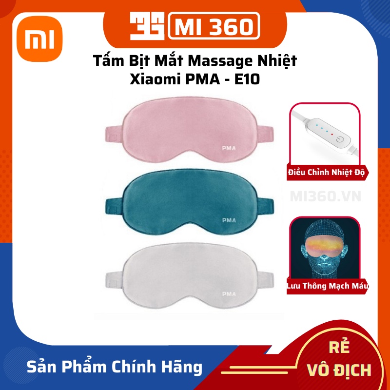 Tấm Bịt Mắt Massage Nhiệt Xiaomi PMA - E10✅ Tấm Che Mắt Massage Nhiệt Xiaomi PMA - E10✅ Hàng Chính Hãng
