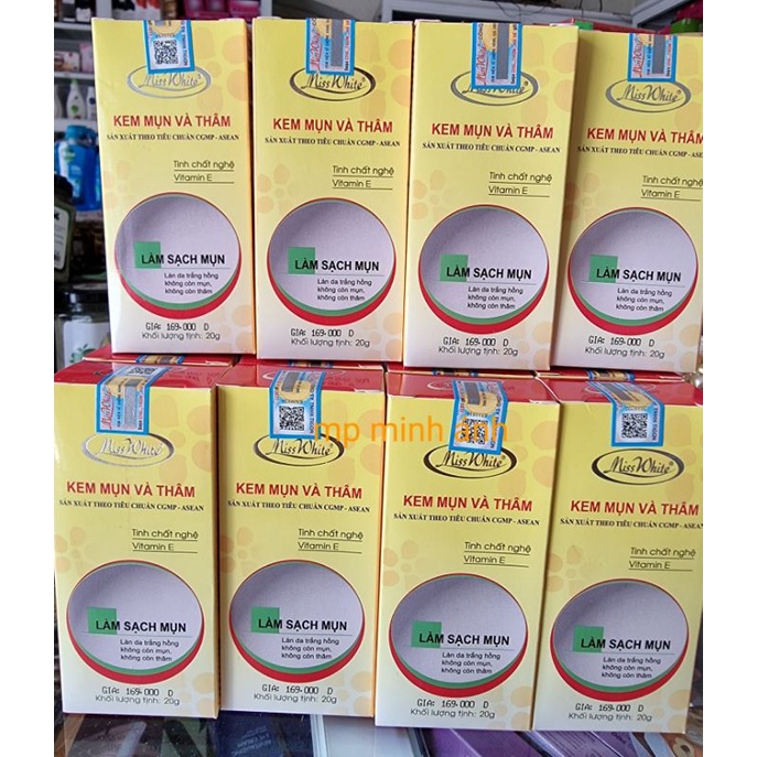 kem mụn và thâm misswhite 20gr ( chuẩn cty )