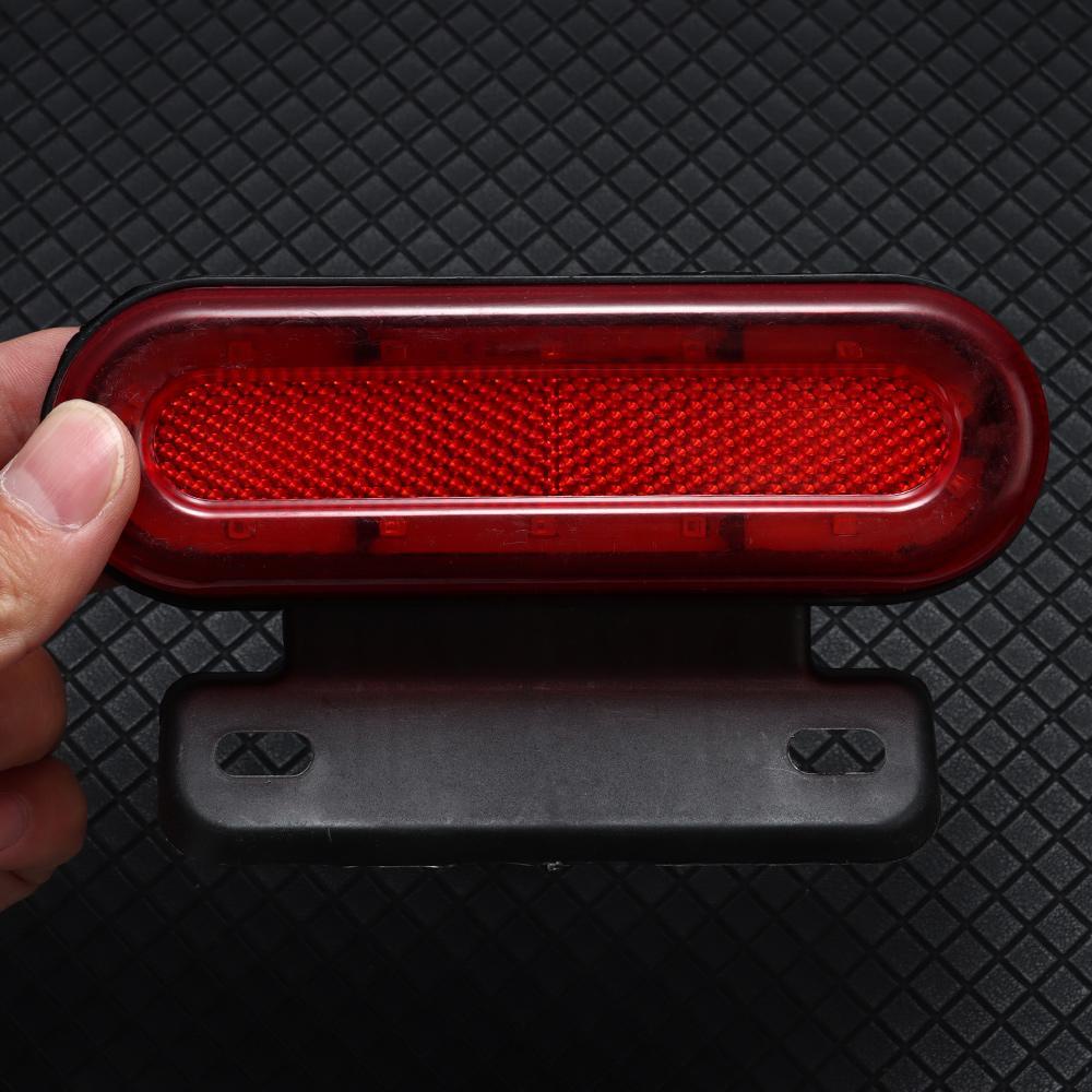 MUVAKO Đèn LED Đuôi Xe Đạp 48V 2 Lỗ Cắm 2 Bóng