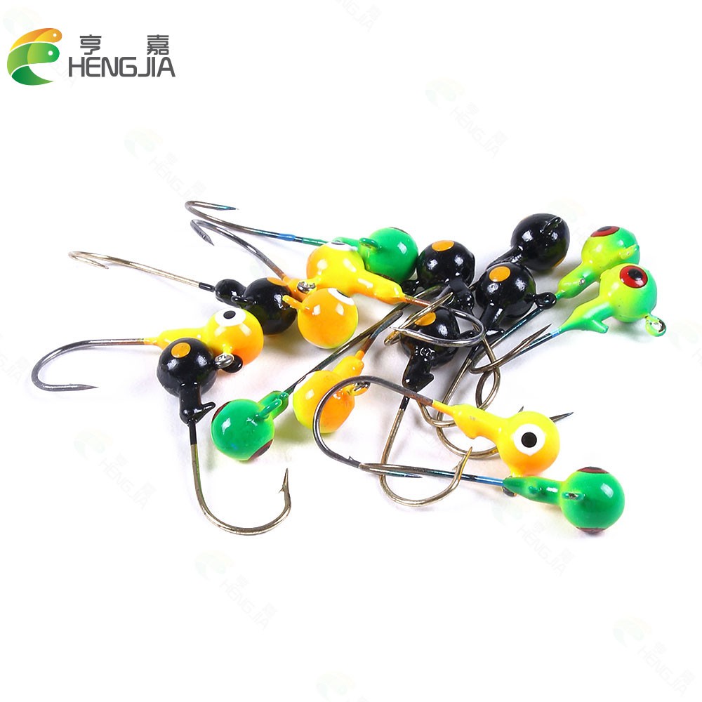 Lưỡi câu Jig Head 3 màu tùy chọn dành cho cần thủ