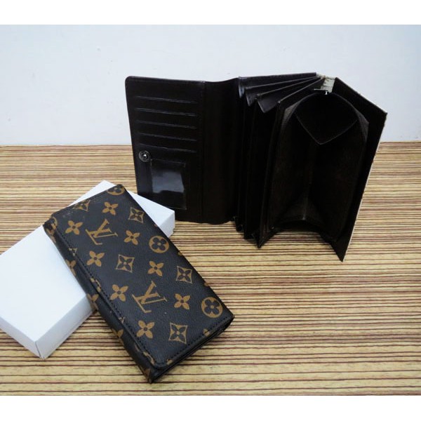 Dompet LIpat Ví Tiền Họa Tiết LV Đẹp Mắt Cho Nữ