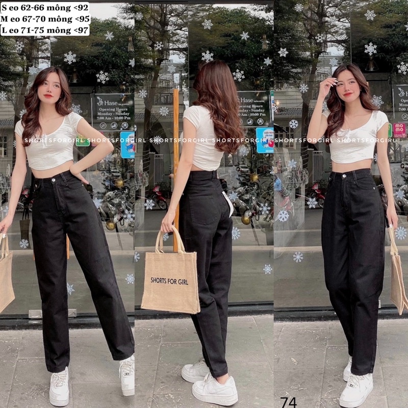 Quần Baggy Nữ Kaki Cạp Cao🌈
