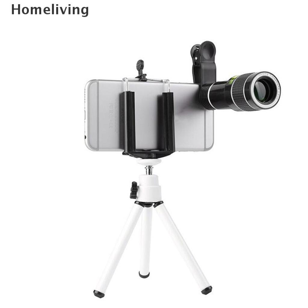 Ống Kính Kẹp Điện Thoại Zoom HD 20x Thông Dụng