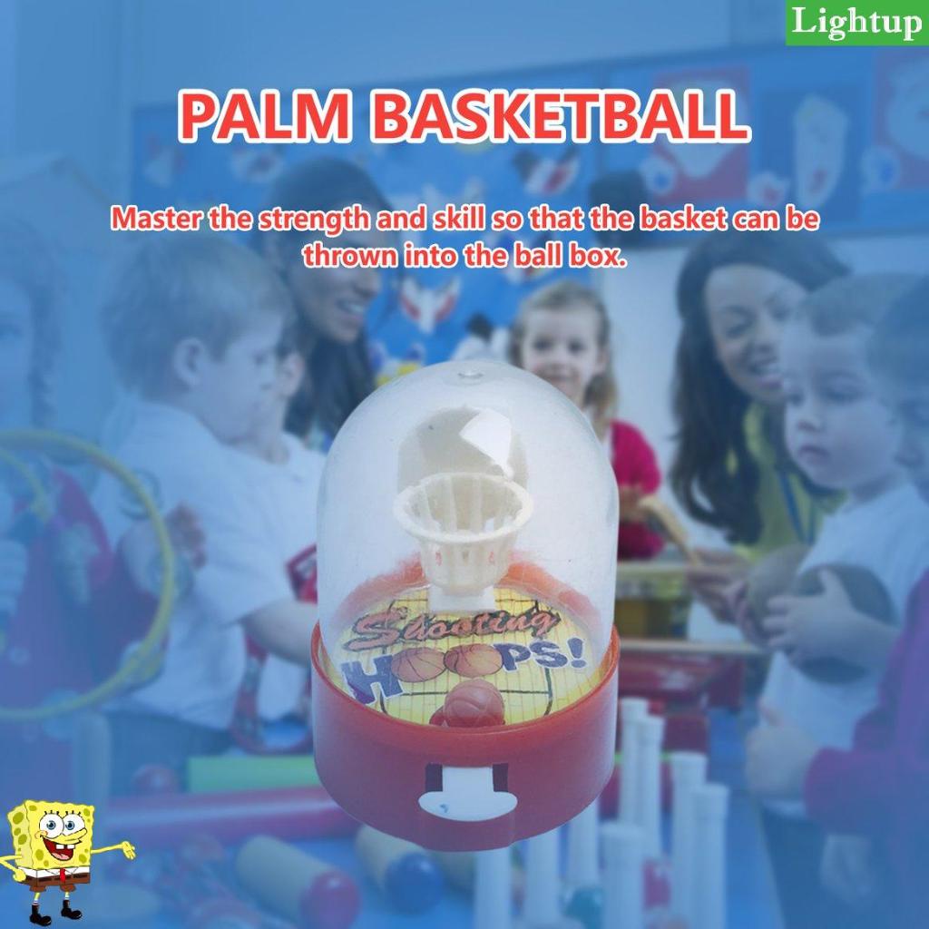 Trò chơi Bắn súng Bóng rổ Mini Pocket Bóng rổ Palm Đồ chơi Trẻ em