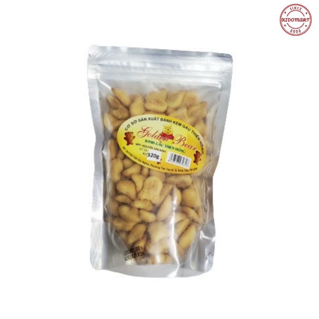 Bánh Gấu Nhân Kem Thiên Hồng Gói 130gr / 320gr