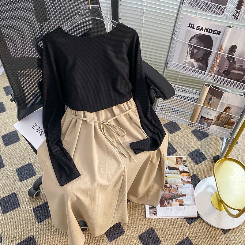 Set Đầm Hai Dây Mỏng Chống Nắng Màu Sữa Ngọt Ngào Mùa Hè Cho Nữ