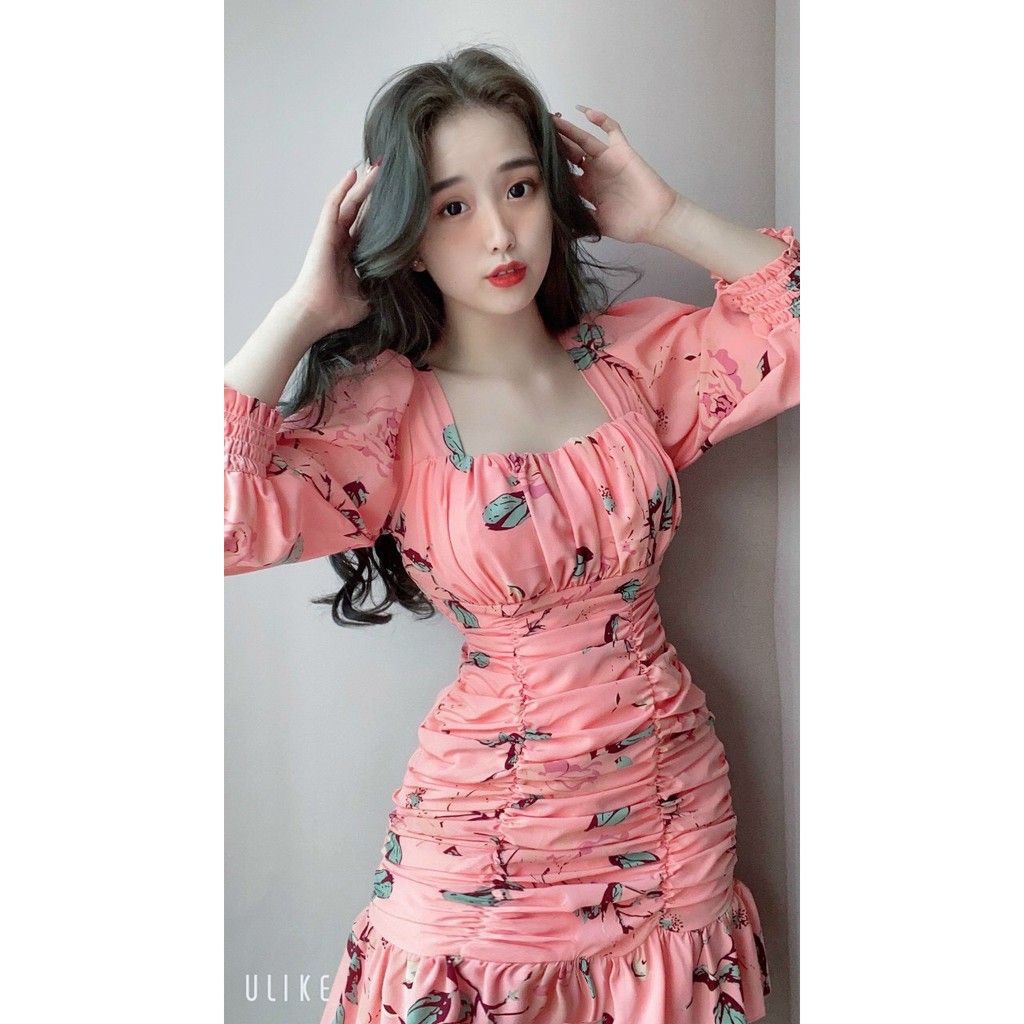 💓 ĐẦM HOA NHÚN TAY PHỒNG 💓💓 | BigBuy360 - bigbuy360.vn