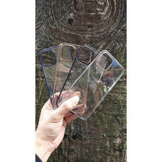 Ốp lưng dành cho iphone Devia lưng trong viền màu cho Iphone 13| 13 pro | 13promax | 12 / 12 pro / 12 max / 12 pro max