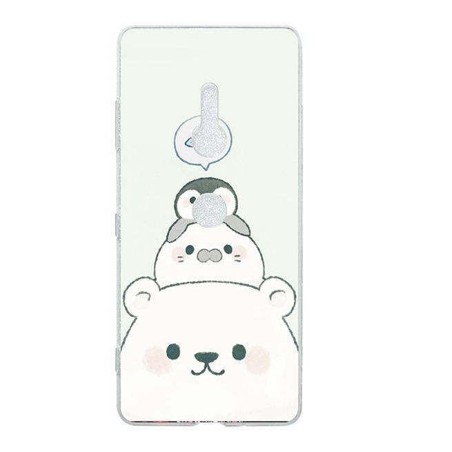 Ốp điện thoại họa tiết nhiều kiểu dễ thương cho Sony Xperia XZ3