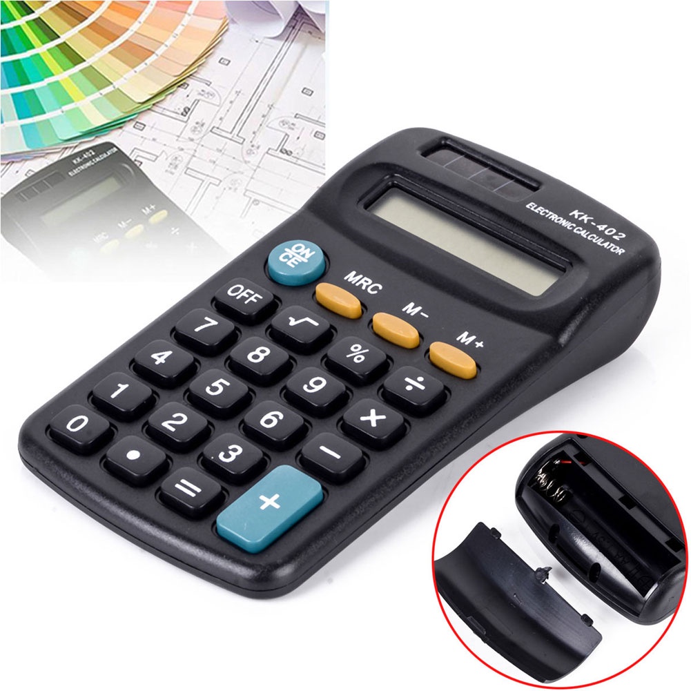 Máy tính bỏ túi mini 8 số dành cho học sinh