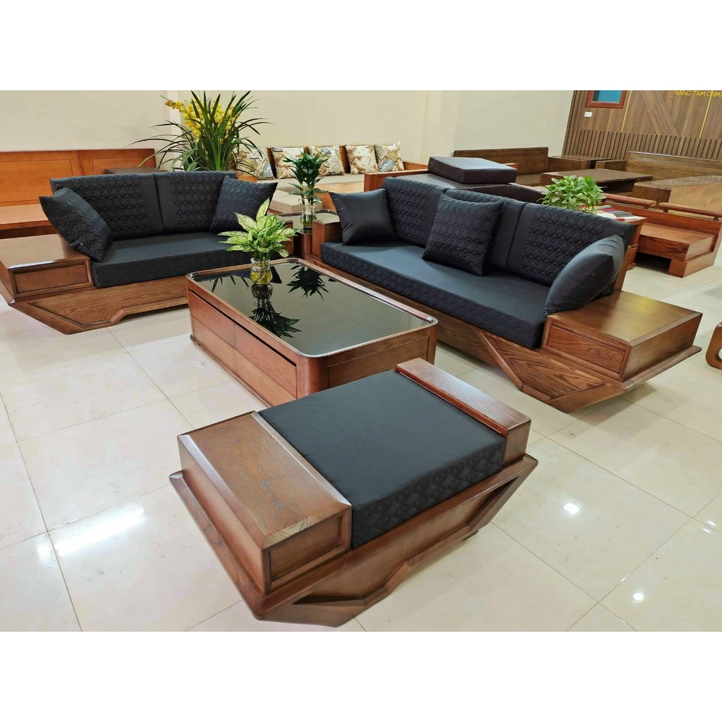 Bộ sofa gỗ HP 002