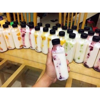 100 chai nhựa vuông 500ml