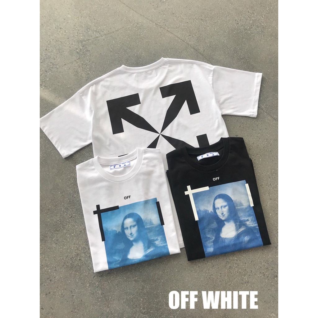 Áo thun Off White Mona Lisa print T-shirt ss21