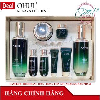 Set dưỡng chống lão hóa Ohui Prime Advancer 8sp  [O hui xanh]
