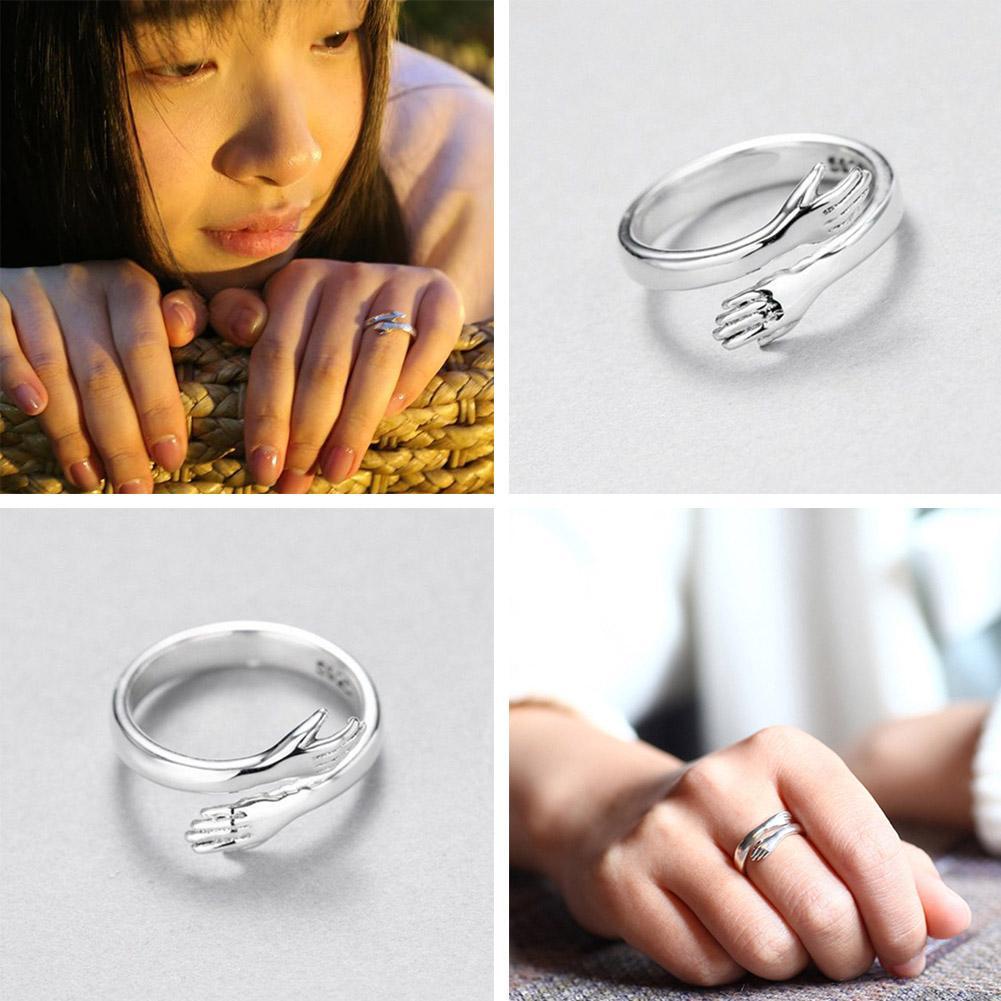 Nhẫn Tình Bạn Mạ Bạc 925 L3H8