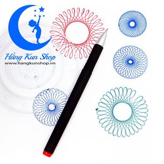 THƯỚC VẼ SÁNG TẠO SPIROGRAPH
