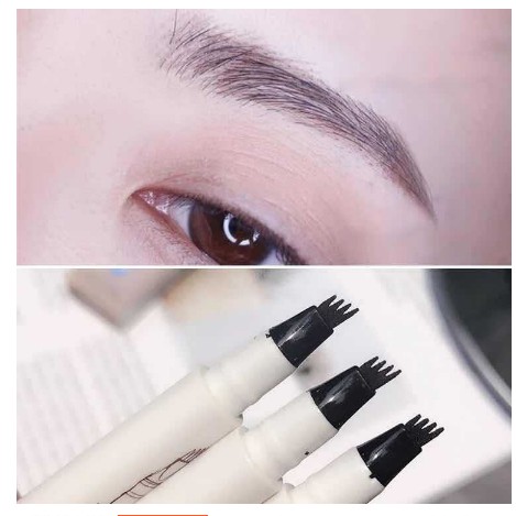 Bút Kẻ Lông Mày Gẩy Sợi Fine Skech Miking 4D Pretty | BigBuy360 - bigbuy360.vn