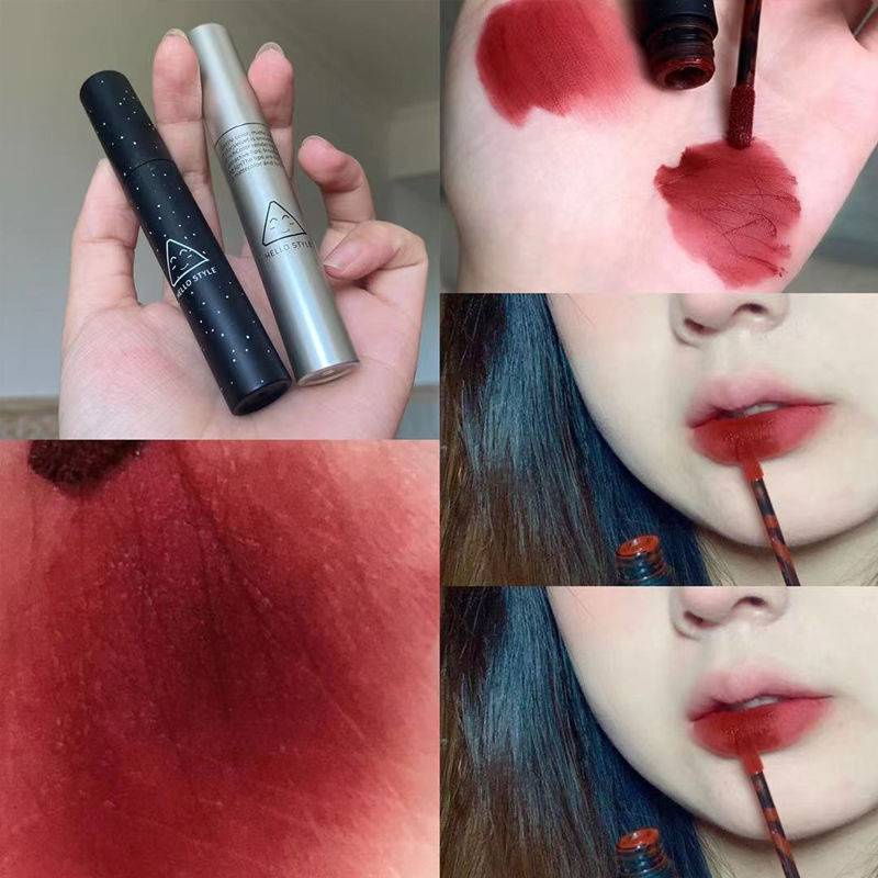 Son Môi Chất Nhung Lì Mềm Mượt Chống Thấm Nước Chống Khô Lâu Trôi