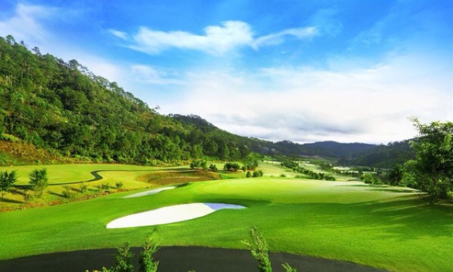 Cát trắng sân golf tại Thanh Hoá