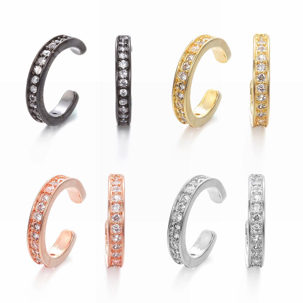 Khuyên Đeo Vành Tai Không Xỏ Lỗ Họa Tiết Hoa Cúc Thời Trang