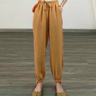 Quần baggy cạp chun dáng bom