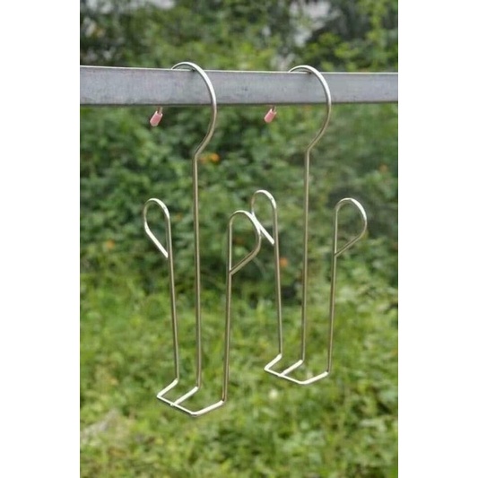 Móc phơi giày inox tiện dụng- Kanta store